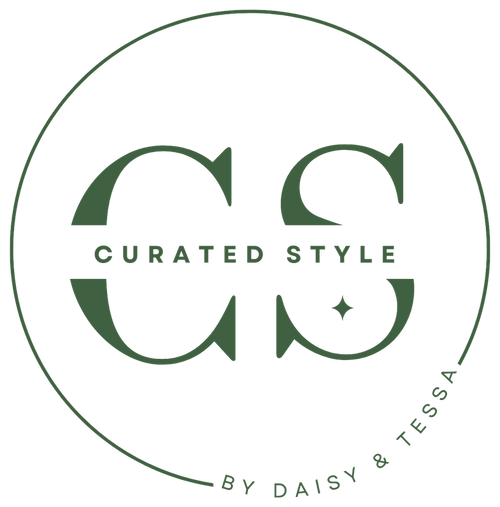 Curated Style logo, green on transparent